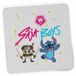 PC, gaming si accesorii - Periferice PC - Mousepad - Mousepad Huntrix Saja Boys Kpop Legends CoolTrend, 21x19cm - Infinity.ro