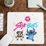 PC, gaming si accesorii - Periferice PC - Mousepad - Mousepad Huntrix Saja Boys Kpop Legends CoolTrend, 21x19cm - Infinity.ro
