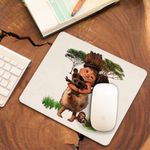 PC, gaming si accesorii - Periferice PC - Mousepad - Mousepad The Croods Sandy Familia Crood Epoca de Piatra CoolTrend, 21x19cm - Infinity.ro