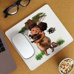 PC, gaming si accesorii - Periferice PC - Mousepad - Mousepad The Croods Sandy Familia Crood Epoca de Piatra CoolTrend, 21x19cm - Infinity.ro