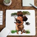 PC, gaming si accesorii - Periferice PC - Mousepad - Mousepad The Croods Sandy Familia Crood Epoca de Piatra CoolTrend, 21x19cm - Infinity.ro