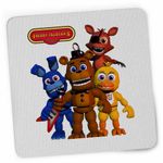 PC, gaming si accesorii - Periferice PC - Mousepad - Mousepad FNAF All Team Five Nights at Freddy Horror Halloween CoolTrend, 21x19cm - Infinity.ro