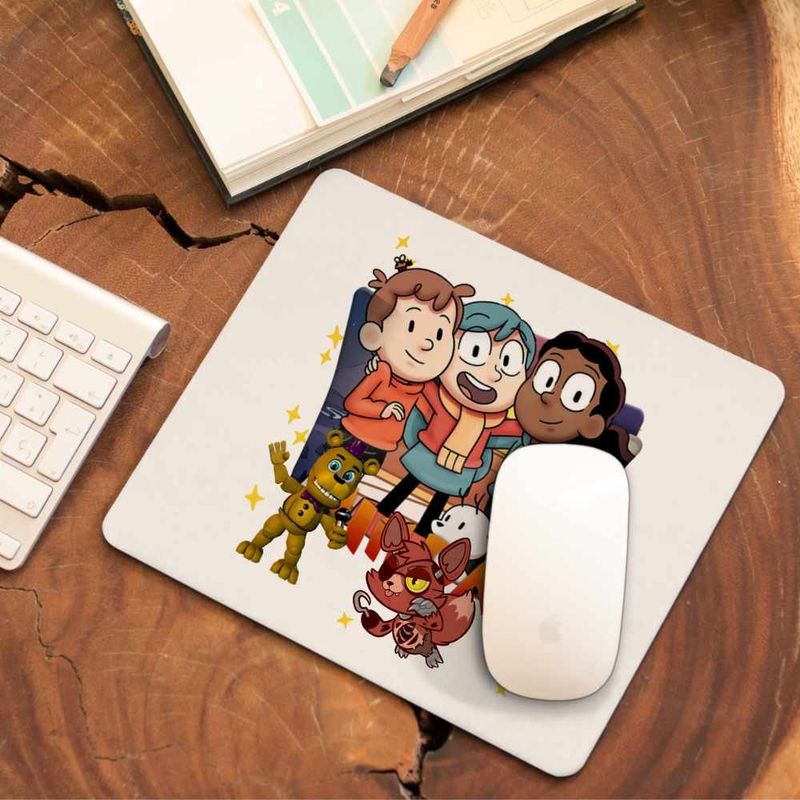 PC, gaming si accesorii - Periferice PC - Mousepad - Mousepad Hilda Dream Team Prieteni Frida David, 21x19cm - Infinity.ro