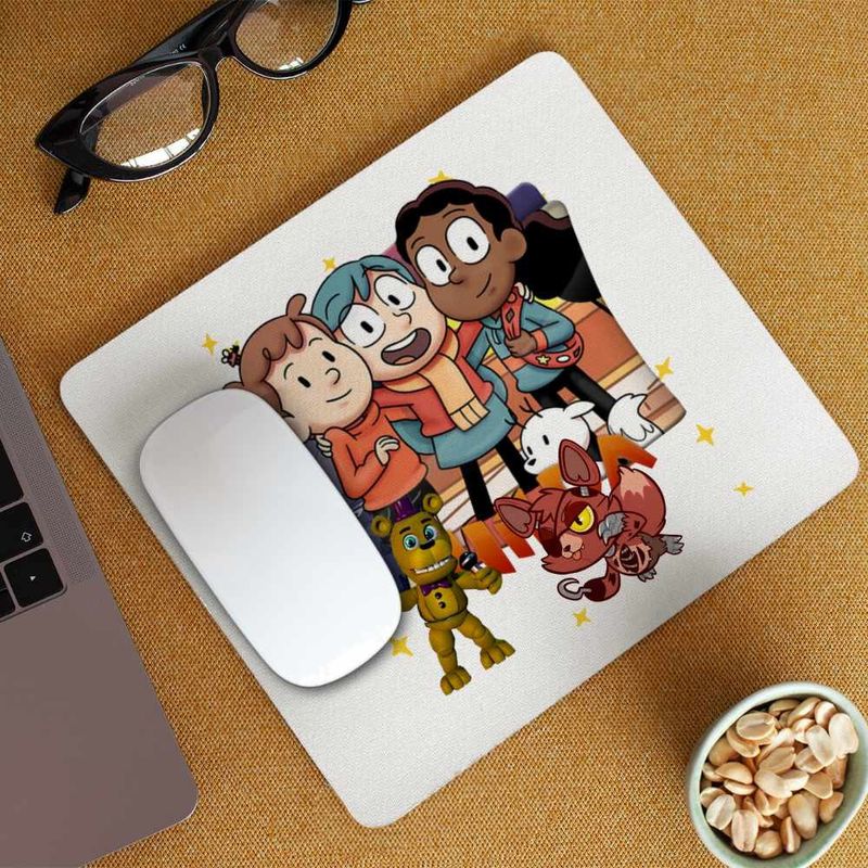 PC, gaming si accesorii - Periferice PC - Mousepad - Mousepad Hilda Dream Team Prieteni Frida David, 21x19cm - Infinity.ro