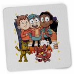 PC, gaming si accesorii - Periferice PC - Mousepad - Mousepad Hilda Dream Team Prieteni Frida David, 21x19cm - Infinity.ro