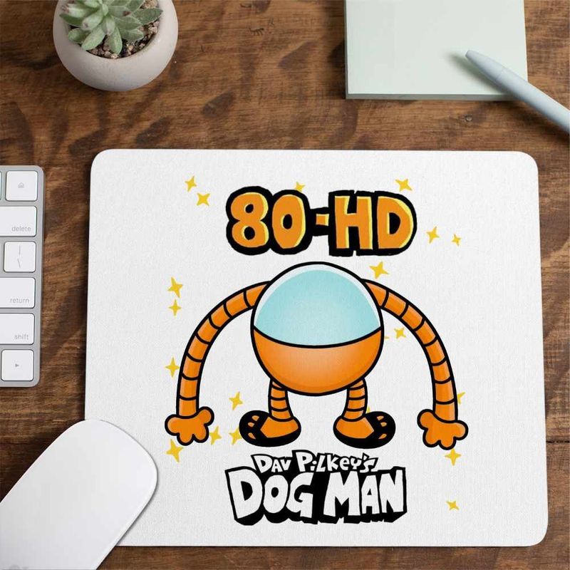 PC, gaming si accesorii - Periferice PC - Mousepad - Mousepad Dog Man Robot 80-HD ADHD Dogman CoolTrend, 21x19cm - Infinity.ro