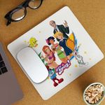 PC, gaming si accesorii - Periferice PC - Mousepad - Mousepad Spioanele Plaja Desene Animate Agenti Misiune CoolTrend, 21x19cm - Infinity.ro