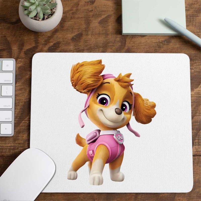 PC, gaming si accesorii - Periferice PC - Mousepad - Mousepad Paw Patrol Skye Patrula Catelusilor Pilot, CoolTrend, 21x19cm - Infinity.ro