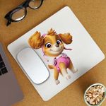 PC, gaming si accesorii - Periferice PC - Mousepad - Mousepad Paw Patrol Skye Patrula Catelusilor Pilot, CoolTrend, 21x19cm - Infinity.ro
