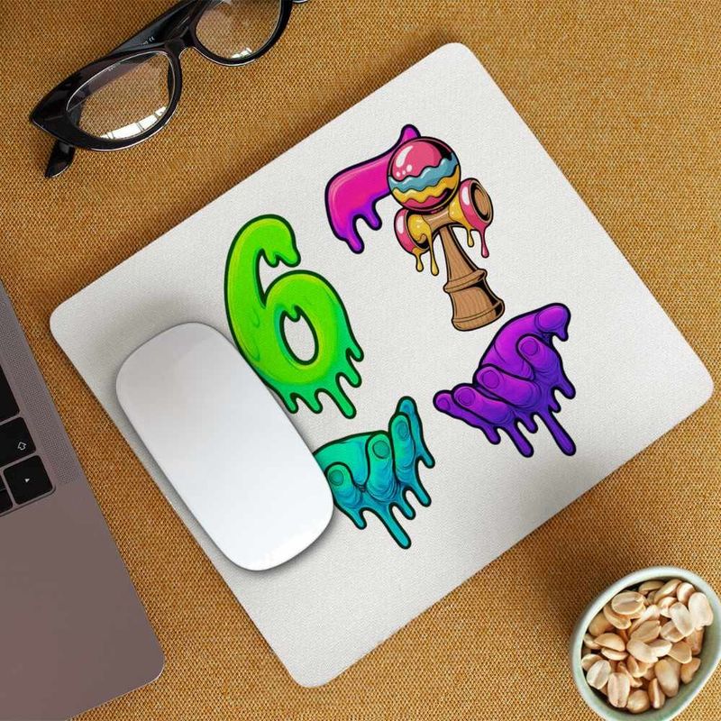 PC, gaming si accesorii - Periferice PC - Mousepad - Mousepad Kendama Six Seven Topit Sase Sapte CoolTrend, 21x19cm - Infinity.ro