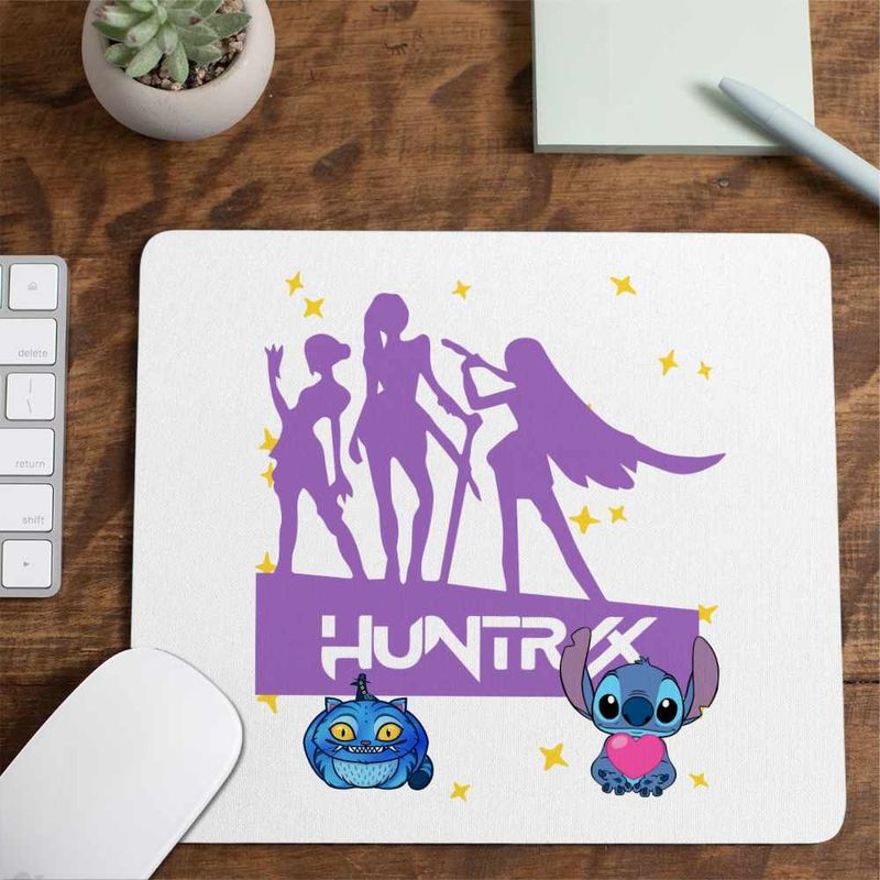 PC, gaming si accesorii - Periferice PC - Mousepad - Mousepad Huntrix Demon Hunters Kpop CoolTrend, 21x19cm - Infinity.ro