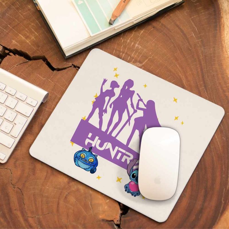 PC, gaming si accesorii - Periferice PC - Mousepad - Mousepad Huntrix Demon Hunters Kpop CoolTrend, 21x19cm - Infinity.ro