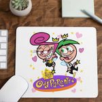 PC, gaming si accesorii - Periferice PC - Mousepad - Mousepad Fairly Odd Parents Wanda Cosmo Nasii mei Vrajitori CoolTrend, 21x19cm - Infinity.ro
