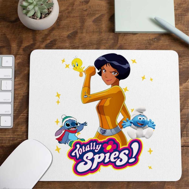 PC, gaming si accesorii - Periferice PC - Mousepad - Mousepad Spioanele Alex Totally Spies CoolTrend, 21x19cm - Infinity.ro