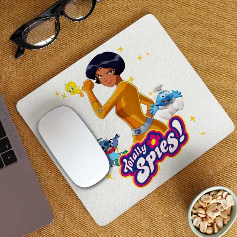 PC, gaming si accesorii - Periferice PC - Mousepad - Mousepad Spioanele Alex Totally Spies CoolTrend, 21x19cm - Infinity.ro