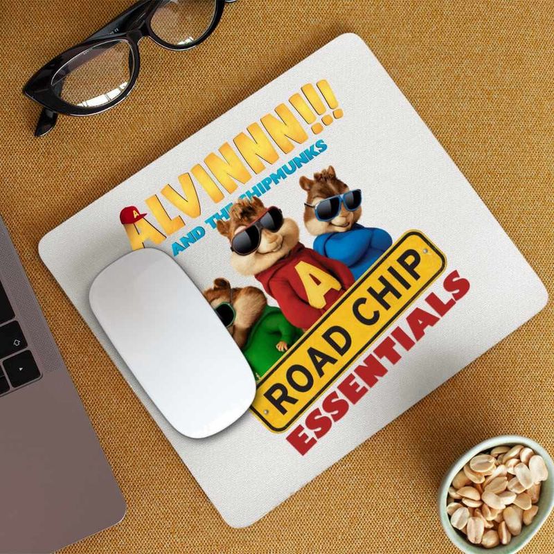 PC, gaming si accesorii - Periferice PC - Mousepad - Mousepad Alvin Road Chips Essentials , CoolTrend, 21x19cm - Infinity.ro