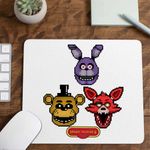 PC, gaming si accesorii - Periferice PC - Mousepad - Mousepad Fnaf Pixel Art Five Nights at Freddy Horror Halloween CoolTrend, 21x19cm - Infinity.ro