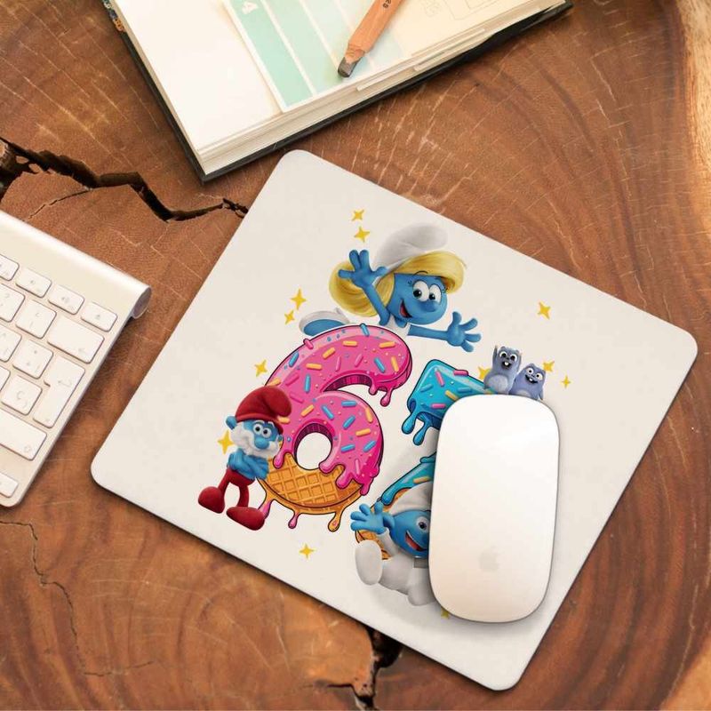PC, gaming si accesorii - Periferice PC - Mousepad - Mousepad Six Seven Strumfita Bebe Strumf CoolTrend, 21x19cm - Infinity.ro