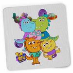 PC, gaming si accesorii - Periferice PC - Mousepad - Mousepad Tim Rex Toata Familia Spatiu Dinozauri Cosmos, CoolTrend, 21x19cm - Infinity.ro