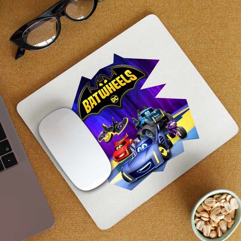 PC, gaming si accesorii - Periferice PC - Mousepad - Mousepad Batwheels Dream Team Batroti Batman Robin, CoolTrend, 21x19cm - Infinity.ro