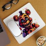 PC, gaming si accesorii - Periferice PC - Mousepad - Mousepad Fnaf Valentines Day Dragobete Five Nights at Freddy Horror Halloween CoolTrend, 21x19cm - Infinity.ro