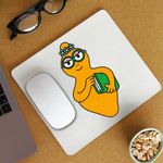 PC, gaming si accesorii - Periferice PC - Mousepad - Mousepad Barbalib Barbapapa Nerd Barbaletta, CoolTrend, 21x19cm - Infinity.ro