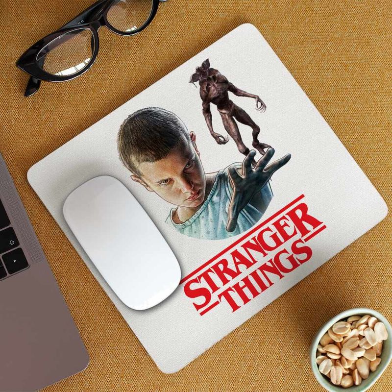 PC, gaming si accesorii - Periferice PC - Mousepad - Mousepad Stranger Things Eleven Jane Hopper CoolTrend, 21x19cm - Infinity.ro