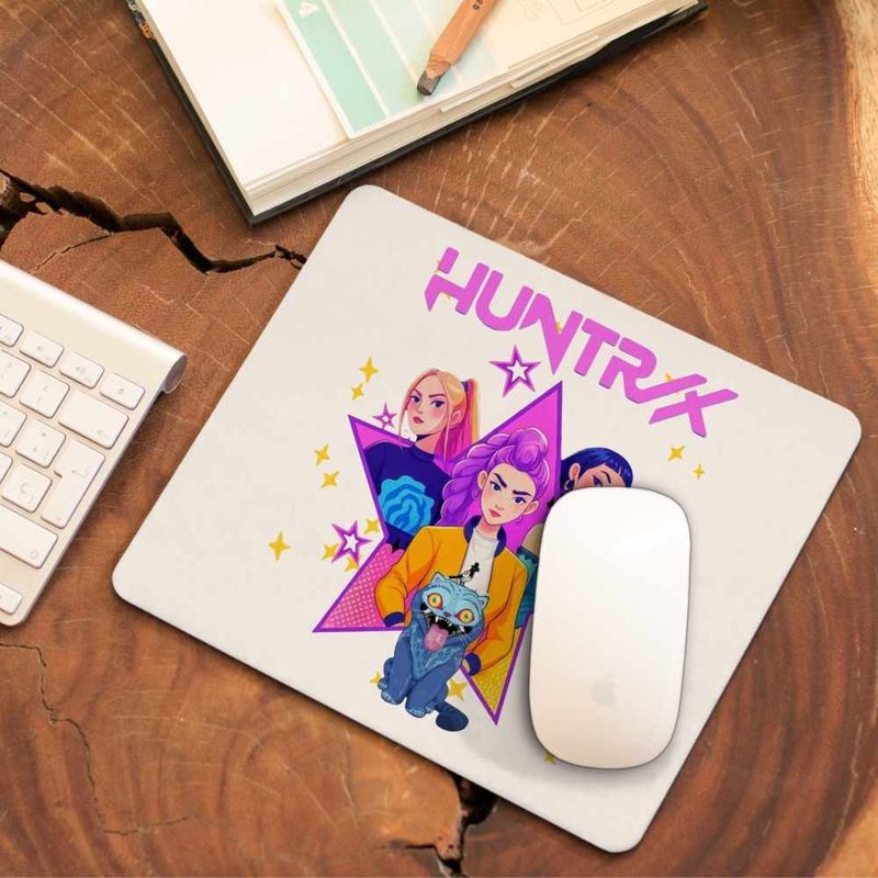 PC, gaming si accesorii - Periferice PC - Mousepad - Mousepad Huntrix Legends Kpop CoolTrend, 21x19cm - Infinity.ro