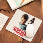 PC, gaming si accesorii - Periferice PC - Mousepad - Mousepad Stranger Things Eleven Jane Hopper CoolTrend, 21x19cm - Infinity.ro