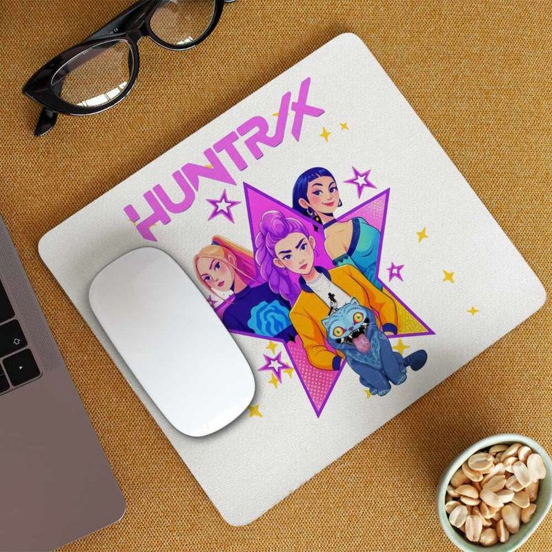 PC, gaming si accesorii - Periferice PC - Mousepad - Mousepad Huntrix Legends Kpop CoolTrend, 21x19cm - Infinity.ro