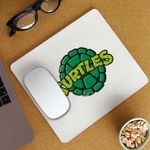 PC, gaming si accesorii - Periferice PC - Mousepad - Mousepad Testoasele Ninja Logo Sigil Teenage Mutant, CoolTrend, 21x19cm - Infinity.ro