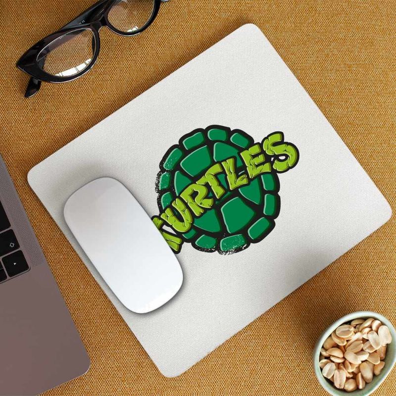 PC, gaming si accesorii - Periferice PC - Mousepad - Mousepad Testoasele Ninja Logo Sigil Teenage Mutant, CoolTrend, 21x19cm - Infinity.ro
