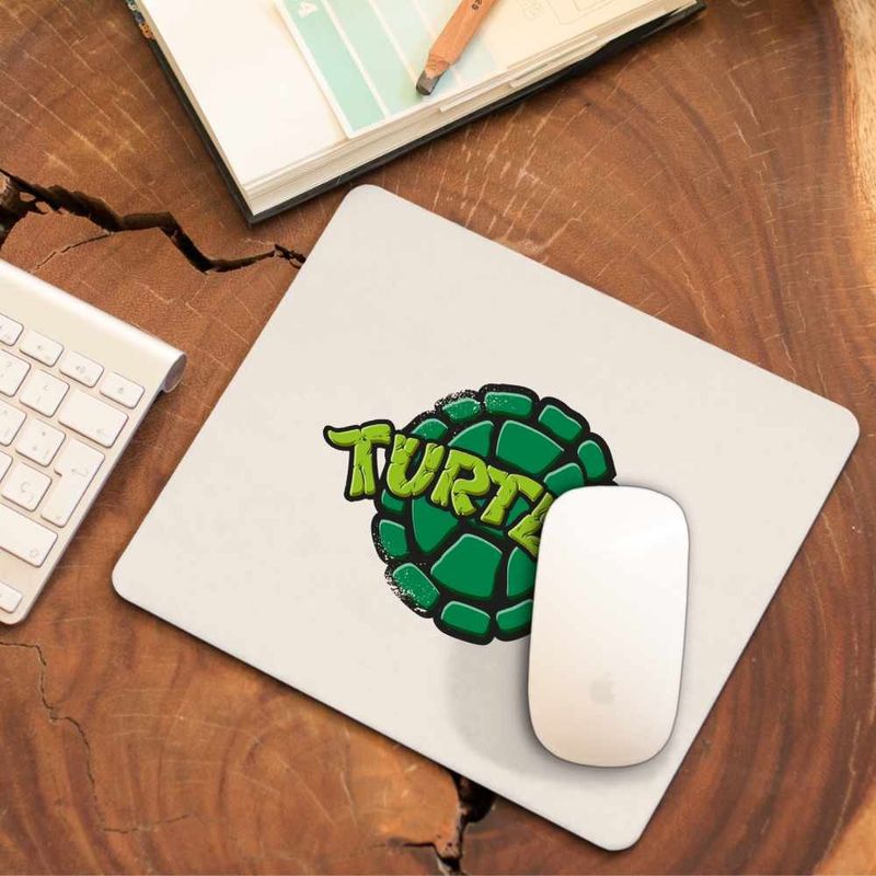 PC, gaming si accesorii - Periferice PC - Mousepad - Mousepad Testoasele Ninja Logo Sigil Teenage Mutant, CoolTrend, 21x19cm - Infinity.ro