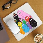 PC, gaming si accesorii - Periferice PC - Mousepad - Mousepad Barbapapa Familie Petrecere, CoolTrend, 21x19cm - Infinity.ro
