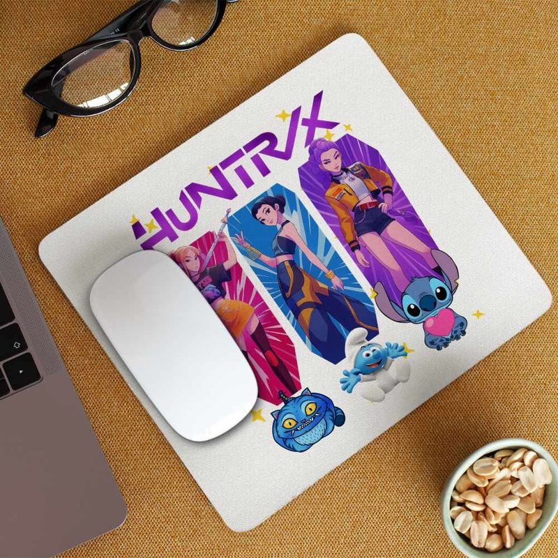 PC, gaming si accesorii - Periferice PC - Mousepad - Mousepad Huntrix Kpop Hunters CoolTrend, 21x19cm - Infinity.ro