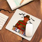 PC, gaming si accesorii - Periferice PC - Mousepad - Mousepad Six Seven Freddy Krueger 67 Halloween CoolTrend, 21x19cm - Infinity.ro