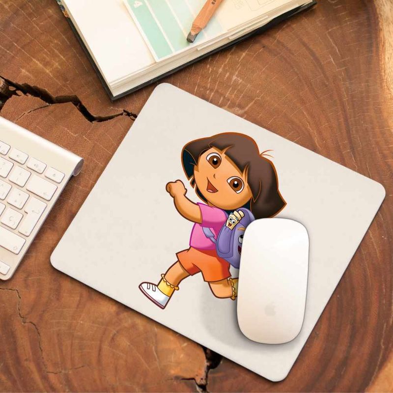 PC, gaming si accesorii - Periferice PC - Mousepad - Mousepad Dora Exploratoarea Ghiozdan Harta Explorer, CoolTrend, 21x19cm - Infinity.ro