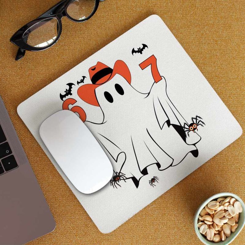 PC, gaming si accesorii - Periferice PC - Mousepad - Mousepad Six Seven Fantoma 67 Halloween CoolTrend, 21x19cm - Infinity.ro