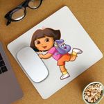 PC, gaming si accesorii - Periferice PC - Mousepad - Mousepad Dora Exploratoarea Ghiozdan Harta Explorer, CoolTrend, 21x19cm - Infinity.ro