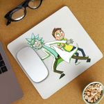 PC, gaming si accesorii - Periferice PC - Mousepad - Mousepad Rick and Morty Fanart Aventuri, CoolTrend, 21x19cm - Infinity.ro