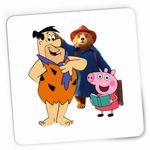 PC, gaming si accesorii - Periferice PC - Mousepad - Mousepad Paddington Flintstone Peppa Pig Purcelus, CoolTrend, 21x19cm - Infinity.ro