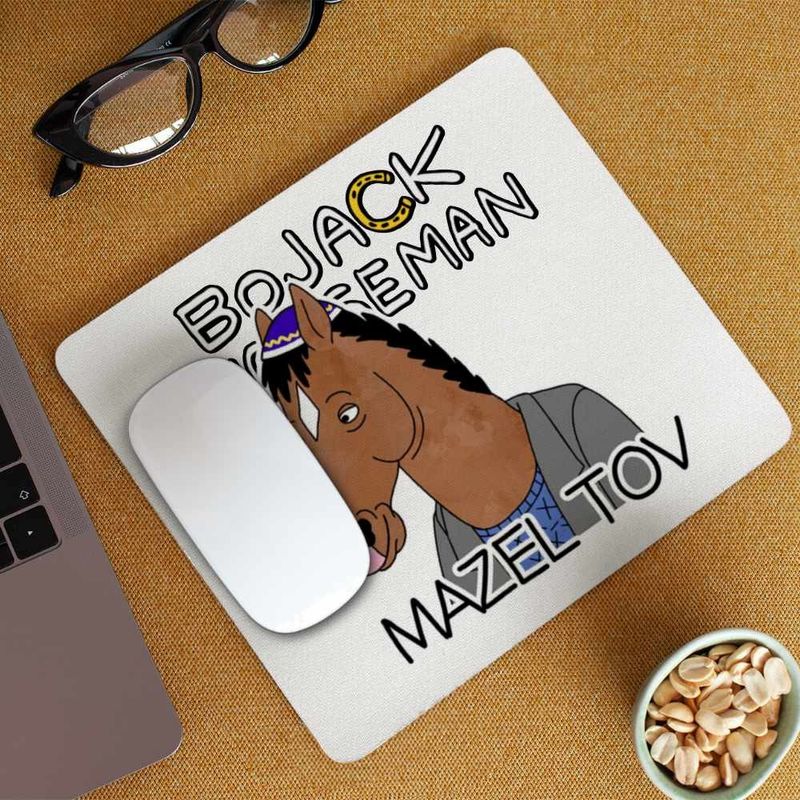PC, gaming si accesorii - Periferice PC - Mousepad - Mousepad BoJack Horseman Mazel Tov CoolTrend, 21x19cm - Infinity.ro