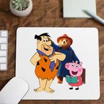 PC, gaming si accesorii - Periferice PC - Mousepad - Mousepad Paddington Flintstone Peppa Pig Purcelus, CoolTrend, 21x19cm - Infinity.ro
