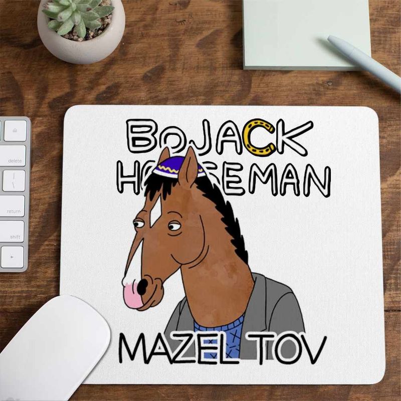 PC, gaming si accesorii - Periferice PC - Mousepad - Mousepad BoJack Horseman Mazel Tov CoolTrend, 21x19cm - Infinity.ro