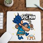 PC, gaming si accesorii - Periferice PC - Mousepad - Mousepad Captain Underpants Dog Man Cat Kid Capitanul Chilot Ninja CoolTrend, 21x19cm - Infinity.ro