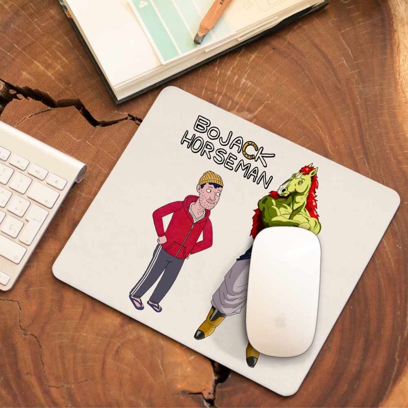 PC, gaming si accesorii - Periferice PC - Mousepad - Mousepad BoJack Horseman Dragon Ball Z Vegeta CoolTrend, 21x19cm - Infinity.ro