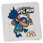 PC, gaming si accesorii - Periferice PC - Mousepad - Mousepad Captain Underpants Dog Man Cat Kid Capitanul Chilot Ninja CoolTrend, 21x19cm - Infinity.ro
