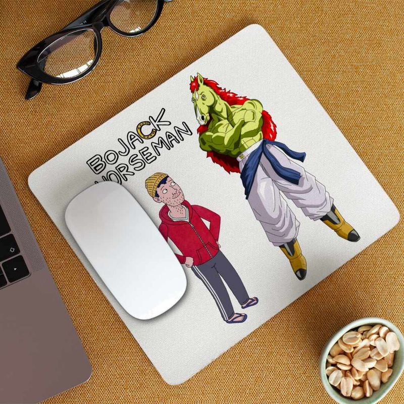 PC, gaming si accesorii - Periferice PC - Mousepad - Mousepad BoJack Horseman Dragon Ball Z Vegeta CoolTrend, 21x19cm - Infinity.ro