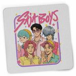 PC, gaming si accesorii - Periferice PC - Mousepad - Mousepad Huntrix Saja Boys Stars Kpop CoolTrend, 21x19cm - Infinity.ro