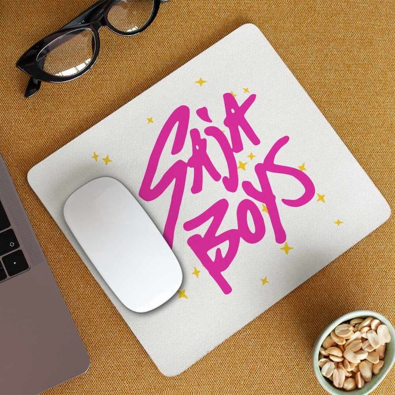 PC, gaming si accesorii - Periferice PC - Mousepad - Mousepad Huntrix Saja Boys Kpop CoolTrend, 21x19cm - Infinity.ro